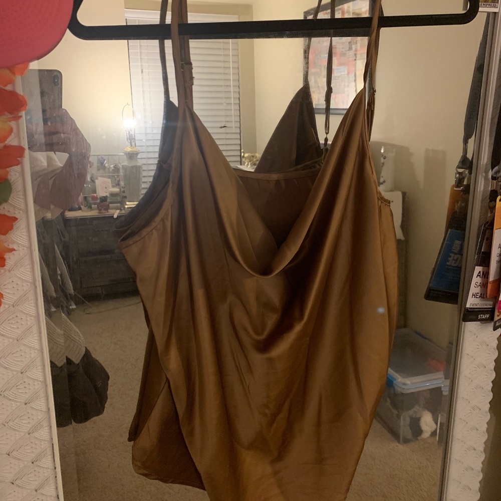 Satin Cami Tank